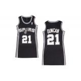 Tim Duncan, San Antonio Spurs [Negra] - Mujer